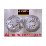 Front disc ex 150 (size 245mm) used when on rcb, redleo, asio, enkei wheels, 4-hole hub like origina