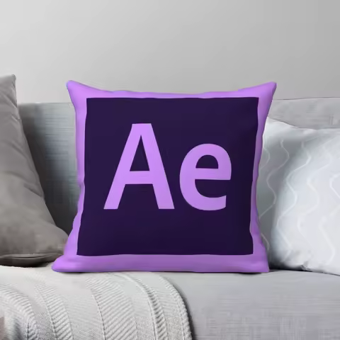 After Effects Square Pillowcase Polyester Linen Velvet Creative Zip Decor Throw Pillow Case Home Cus