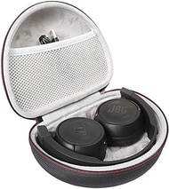 Headphone Case for JBL Tune 510BT 500BT 600BTNC T450BT 660NC, JR 300BT 310BT, Sony MDR-ZX110, MDR-ZX310AP, ZX Series, MDR-ZX110AP, MDRZX110NC Wired Wireless On-Ear Headphones Travel Bag (Black + Grey)