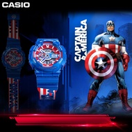 GA-110CAPTAIN-2PR Limited Edition Blue Resin Strap Captain America Series Watch strap accessories M1