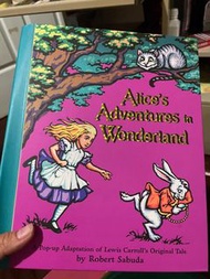 愛麗絲夢遊仙境全英立體書