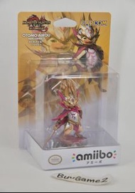 (全新) OLED Switch Monster Hunter Rise: Sunbreak 魔物獵人崛起 專用 Amiibo Figure: 隨從艾路 爵銀龍貓 Felyne Malzeno Pal