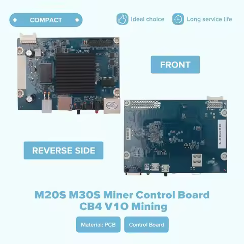 DT756 Newest CB4 V10 Control Board H60S for Whatsminer M20S M30S Miner Control Board CB4 V10 Mining