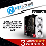 XFX SWIFT AMD RADEON RX 9070XT TRIPLE FAN GAMING EDITION WITH 16GB GDDR6 GRAPHIC CARD - WHITE - RX-9