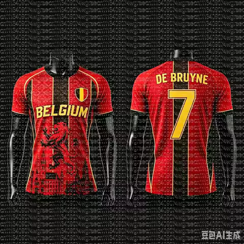 2026 Summer Belgium Fan Jerseys_T-Shirts—De Bruyne #7 Trossard #10 Lukaku #9_ Kids' Adult and Unisex