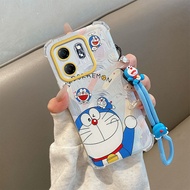 Ốp lưng OPPO Reno 14F 5G cho OPPO Reno 14F 5G [dây buộc + bốn góc vỏ mềm silicon chống sốc hoạt hình