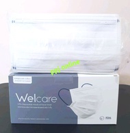 หน้ากากอนามัยทางการแพทย์เวลแคร์  มอก. ระดับ2 #Welcare Medical Face Mask Level2 (พร้อมส่ง)