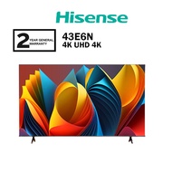 Hisense 43'' / 50'' / 55''/ 65'' / 75'' E6N UHD 4K Dolby Smart TV 43E6N / 50E6N / 55E6N / 65E6N / 75