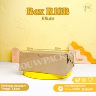 CATERING BOX R10B BOX/ CATERING CARDBOARD/ DIE CUT E FLUTE BOX/