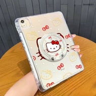 Hello Kitty iPad Protective Case 2025 9/10/11 Pen Slot MINI7 Anti-Bend Pro11 with Stand Air65
