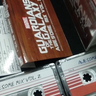 Awesome Mix Vol 1 And 2 Tape Cassette Guardian Of The Galaxy Walkman