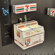 【SG 12H Shipping】Refrigerator Sticker 711 Convenience Store Sign Mini Freezer Illuminate Magnetic Re