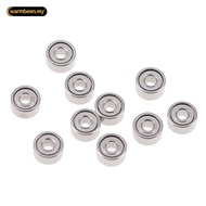 Warmbeen 10Pcs 681XZZ 1.5x4x2mm open miniature bearings ball mini hand bearing spinner