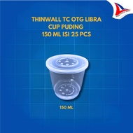 Thinwall Cup Otg 150 ML Pudding Cup/ 150 ML Contents 25 Pcs Cheap Cod Promo
