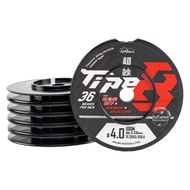 = Jiale Fishing Tackle AMIKA Super Yarn Gray 8 Strands 36 Needles Titanium Alloy Particle PE Line We