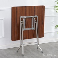 Square Foldable Table Household Square Modern Mahjong Rental Table Square Dining Table Square Bold T
