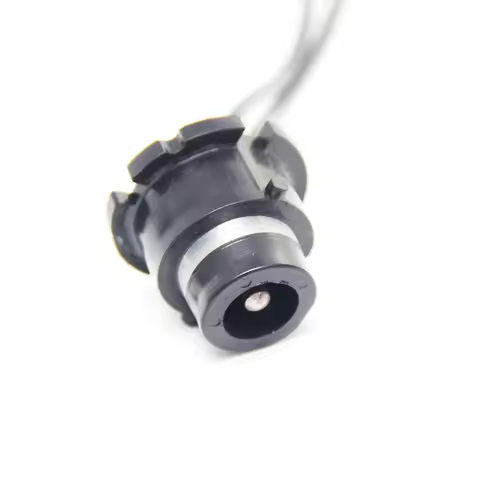 2Pcs D2S D4S HID Ballast AMP Wire Harness Adapter Holder 12V Socket Plug Cable AMP Connector Adapter