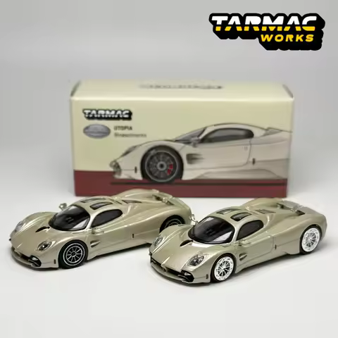 TW 1:64 Tarmac Works Pagani Utopia Rinascimento Alloy Car Model Chase