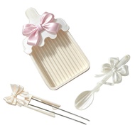FECIA Creative Fuse Beads Tools Set Efficient Bowknot Fuse Beads Spoon Pen Tray Kits Fuse Beads Pick