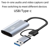 เอชดีเอ็มไอ HD Capture with Loop 4K 1080P Video Capture HD to type c USB 3.1 Video Capture Card /Mav