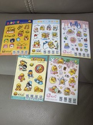 (全新) B Duck B.Duck baby 貼紙 一套五張 $15包平郵