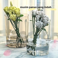 Awakening Bucket Bekas Akrilik Lutsinar untuk Kedai Bunga, Khas untuk Susunan Bunga Air Dalam, Susun