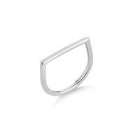 Haus of Jewelry - SIMPLE LINING RING แหวนเงินแท้