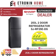 Sharp 253L 2 Door Refrigerator SJ-RF25E-DS