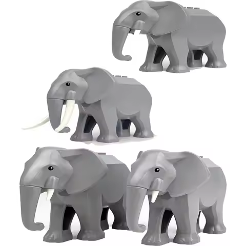 Mammut Haradrim Mammoth Orcs Ice Medieval Knights Elephant Age Figures Building Block Toys Christmas