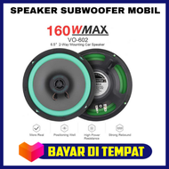 Speaker Subwoofer Mobil HiFi 6.5 Inch 160W 1 PCS / Subwoofer Mobil Full Set Murah 12 Inch Super Bass