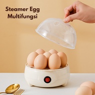 Steamer Egg Cooker Boiler Electric Egg Boiler Electric 7 Eggs Multifunction Anti-Dry Steamer
