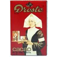 โกโก้นางพยาบาล โดรสเต้โกโก้พาวเดอร์ โกโก้แท้ 100%  Droste glutenfree cocoa powder for chocolate drink and pastry, 250g