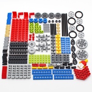 KAZI Compatible Lego Technic Accessory Set 9686 Bricks with Holes Mechanical Mixed Bulk Building Blo