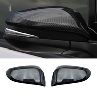 Toyota Noah Voxy R80 2014-2018 Carbon Fiber Side Rearview Mirror Cap Wing Cover Car Accessories Exte