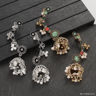 Ancient Style Earrings Chinese Style Bohemian Indian Earrings Thai Earrings Palace Style Minority Et