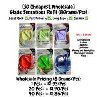 GLADE SENSATIONS|HANG IT FRESH REFILL FRESHENER ROOM/CAR [Can Mix and Match]