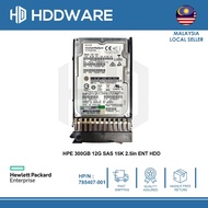 HPE 300GB 12G SAS 15K 2.5in ENT HDD // 785407-001 // 785099-B21 // EH0300JDYTH // 748385-001