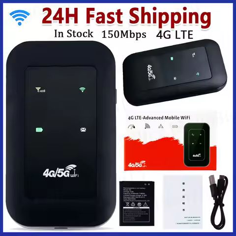 150Mbps Wireless Network Card 3G/4G Router with SIM Card Slot WiFi Repeater 4G Router Signal Amplifi