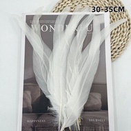 FLOFTY Pure White Cocktail Feather Jewelry Accessories Costume Accessories cos Stage Feather Chicken