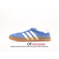 Adidas Gazelle Indoor Fusion Blue gum Shoes 100% Authentic
