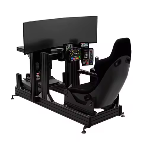VR Game Rig Aluminum Profile 40160 Car Training Directly Drive Racing Cockpit Chassis Kit Driving Si