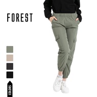 Forest Seluar Perempuan | Forest Ladies Polyester Cargo Pants Women Jogger Pants - 810494