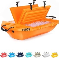 Cuddy Floating Cooler and Dry Storage Vessel – 40QT – Amphibious Hard Shell Design - Multiple Color