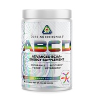 Core Nutritionals Platinum ABCD Advanced BCAA Energy Supplement, Improves Endurance, Recovery, and F