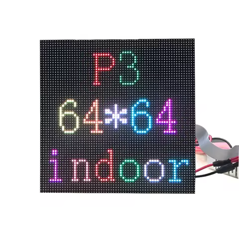 64x64 Indoor RGB HD P3 Indoor LED Module Video Wall High Quality P2.5 P3 P4 P5 P6 P10 LED Panels Ful