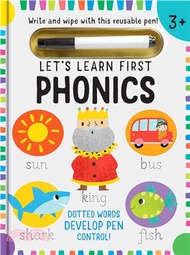 Let's Learn: First Phonics: (early Reading Skills, Letter Writing Workbook, Pen Control, Write and Wipe)