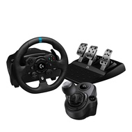 Logitech G923 TRUEFORCE Driving Wheel + Logitech Driving Force Shifter