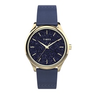 Timex TW2V01200 City Collection นาฬิกาข้อมือผู้หญิง สีน้ำเงิน