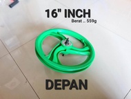 RODA 16 INCH VELG RACING 16 INCH SEPEDA 16INCH VELG PALANG UKURAN 16 INCH SEPEDA ANAK BMX VELG SEPED