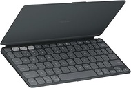 Logitech Keys To Go 2 Portable Bluetooth Keyboard For Tablet With Built In Cover Slim And Compact Wi